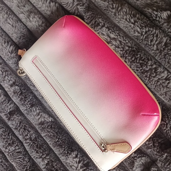 Coach Pink and Cream Women\'s Clutch
